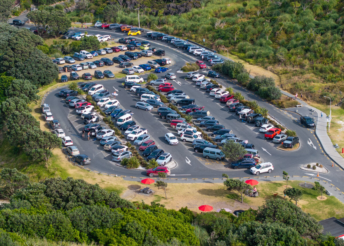 Parking officers at Mangawhai beach over Easter weekend